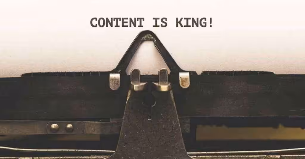 Conteúdo é o que mais vale em qualquer site
